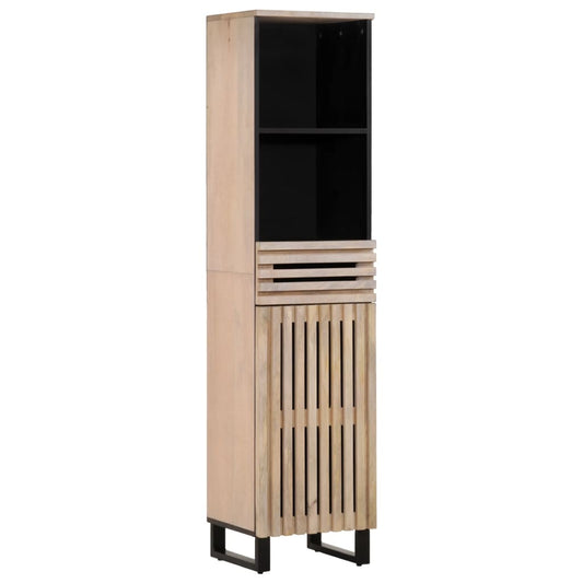 Sideboard 38x34x160 cm Massivholz Mango