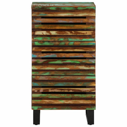 Sideboard 40x34x75 cm Massivholz Akazie