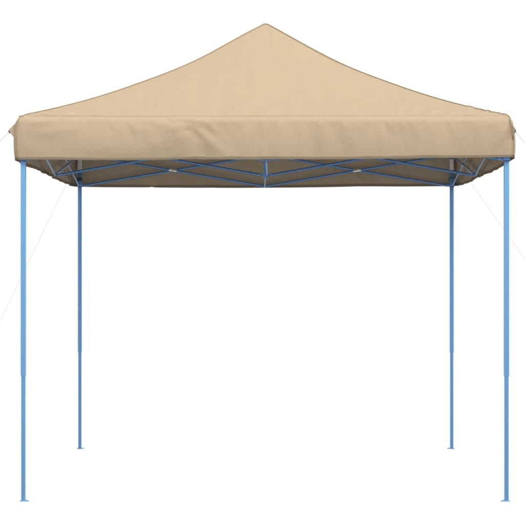 Partyzelt Faltbar Pop-Up Beige 292x292x315 cm