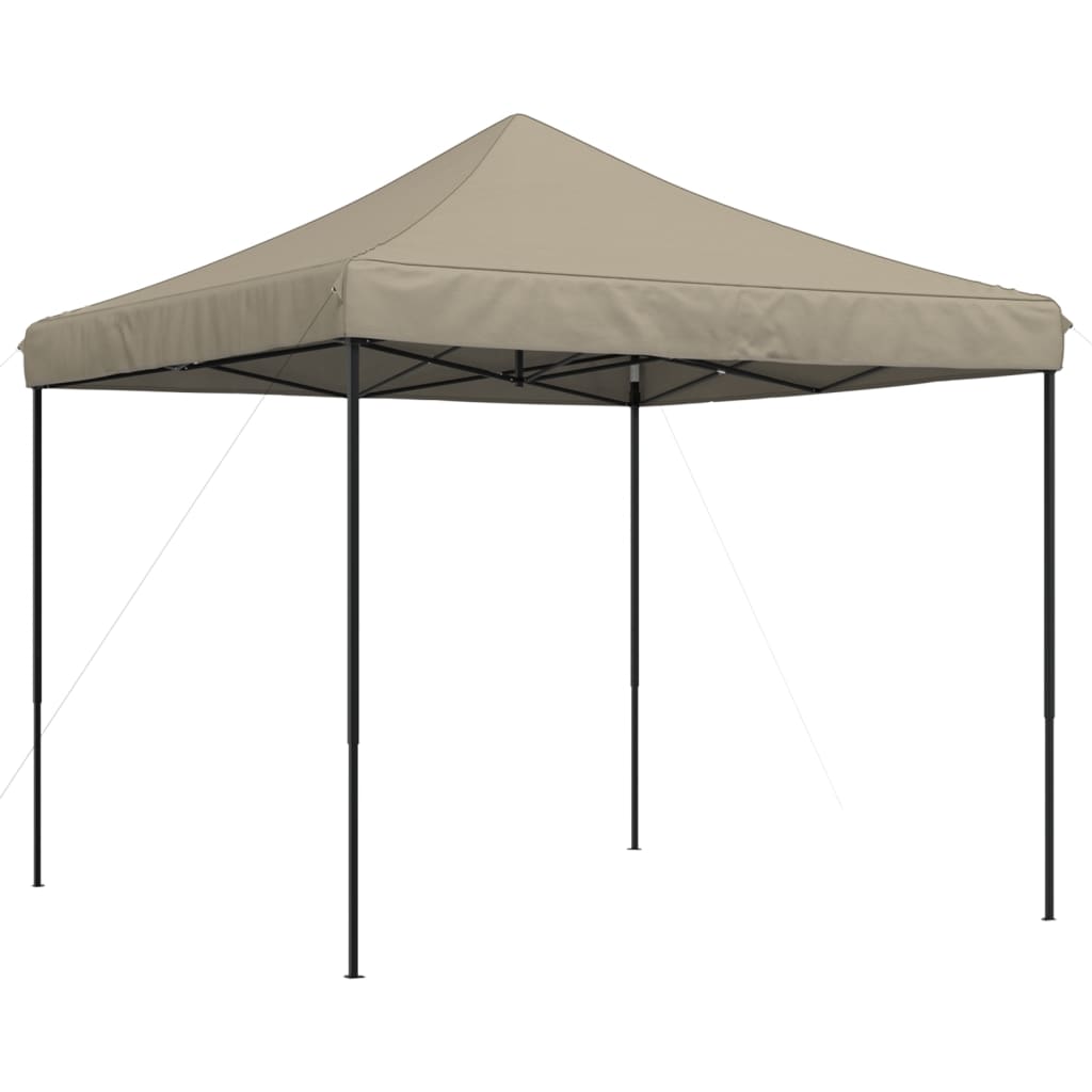 Partyzelt Faltbar Pop-Up Taupe 292x292x315 cm