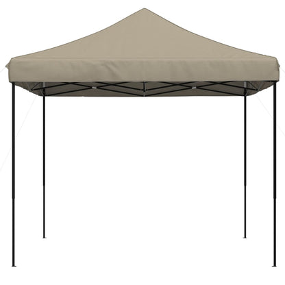 Partyzelt Faltbar Pop-Up Taupe 292x292x315 cm