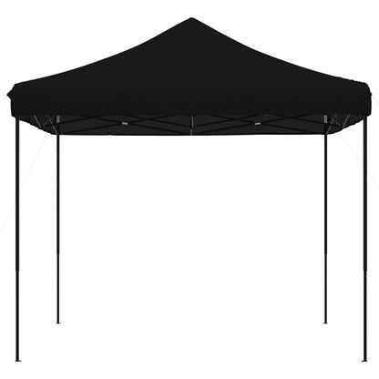 Partyzelt Faltbar Pop-Up Schwarz 292x292x315 cm