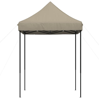 Partyzelt Faltbar Pop-Up Taupe 200x200x306 cm