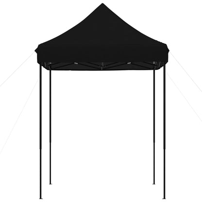 Partyzelt Faltbar Pop-Up Schwarz 200x200x306 cm