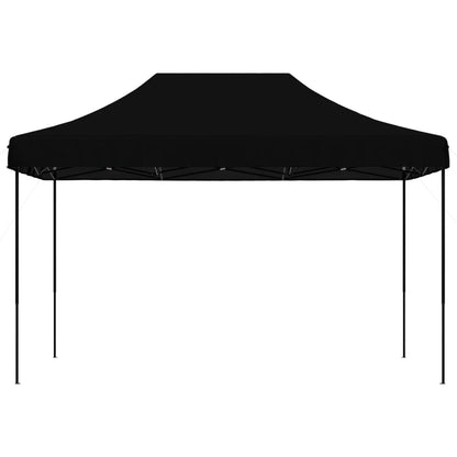 Partyzelt Faltbar Pop-Up Schwarz 410x279x315 cm