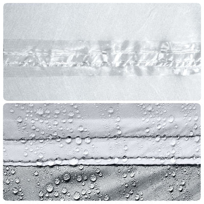 Kuppel-Campingzelt 3 Personen Weiß Verdunkelt Quick Release