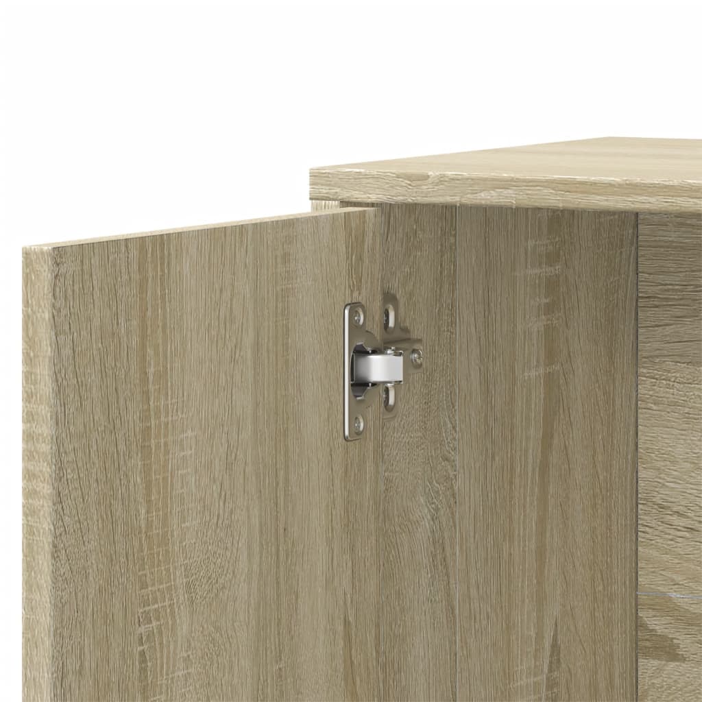 Sideboard Sonoma-Eiche 60x31x70 cm Holzwerkstoff