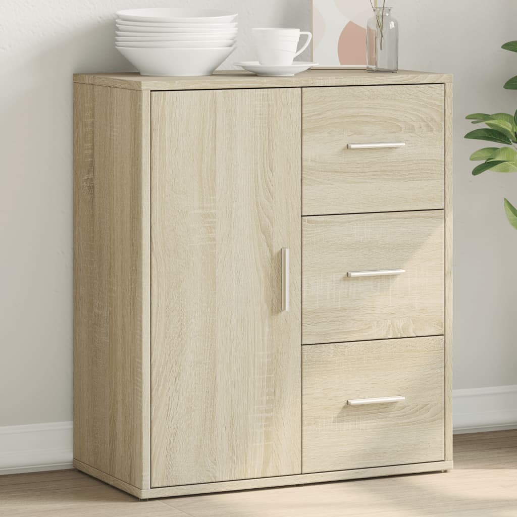 Sideboard Sonoma-Eiche 60x31x70 cm Holzwerkstoff