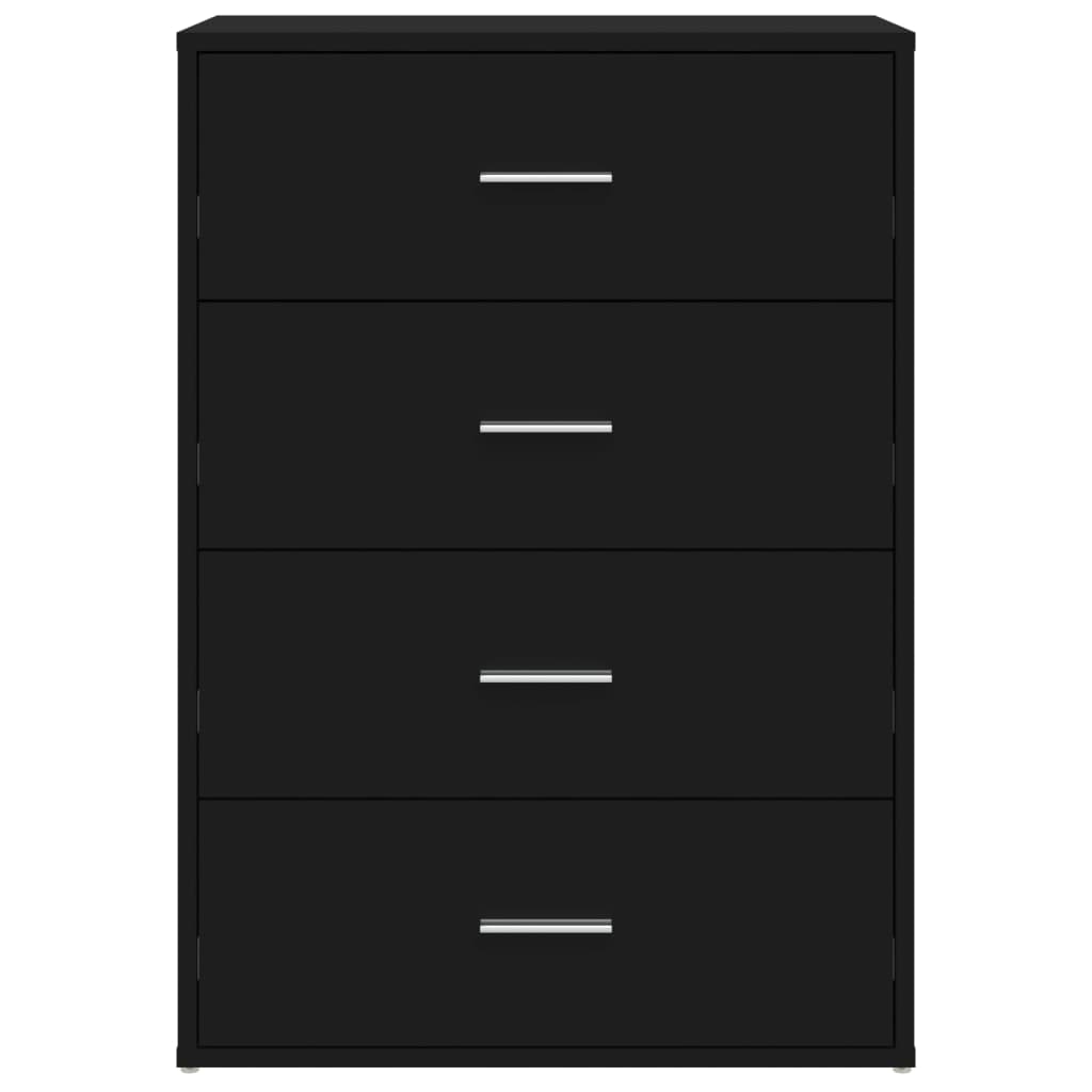 Sideboard Schwarz 60x31x84 cm Holzwerkstoff