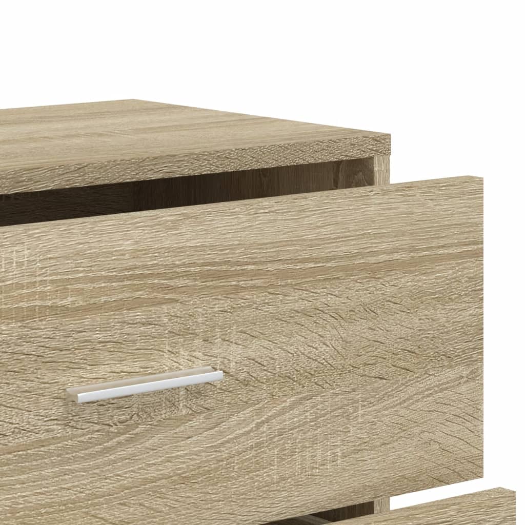 Sideboard Sonoma-Eiche 60x31x84 cm Holzwerkstoff