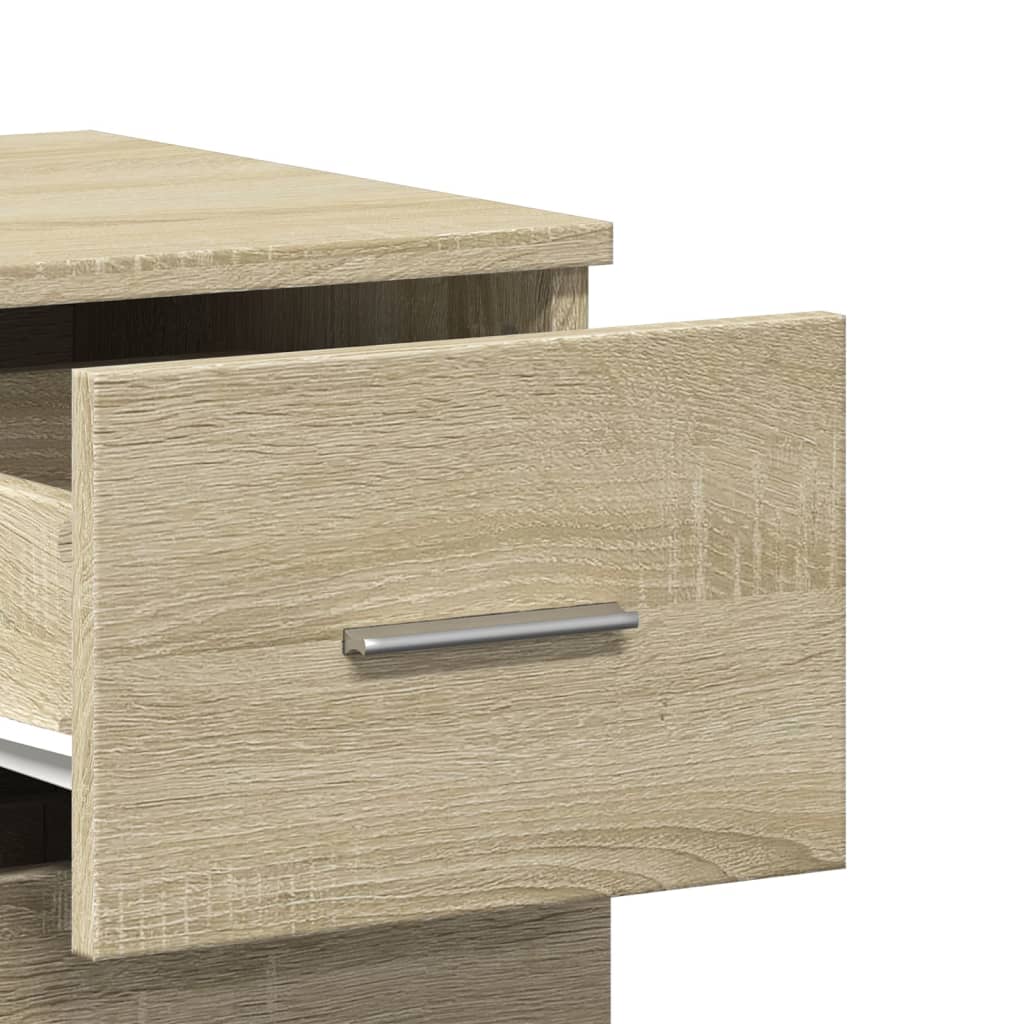 Sideboard Sonoma-Eiche 59x39x80 cm Holzwerkstoff