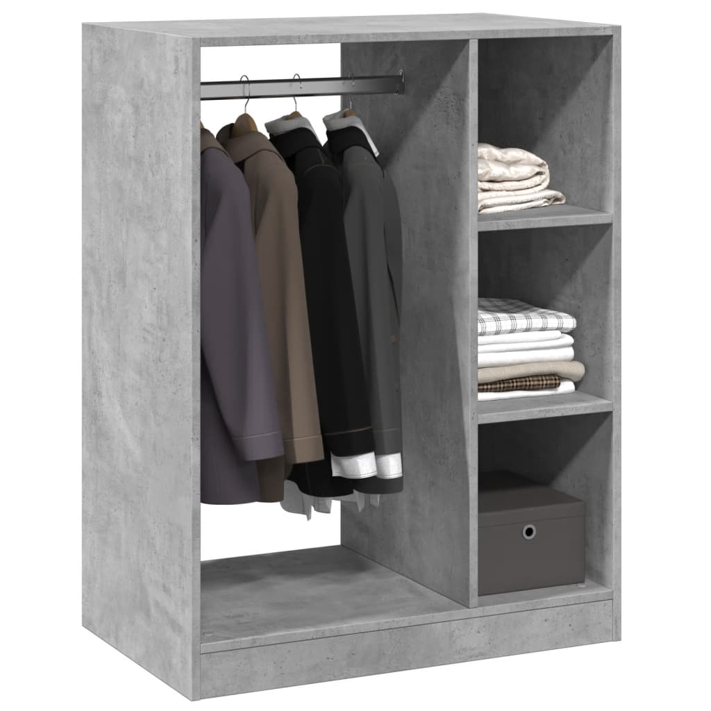 Kleiderschrank Sonoma-Eiche 77x48x102 cm Holzwerkstoff