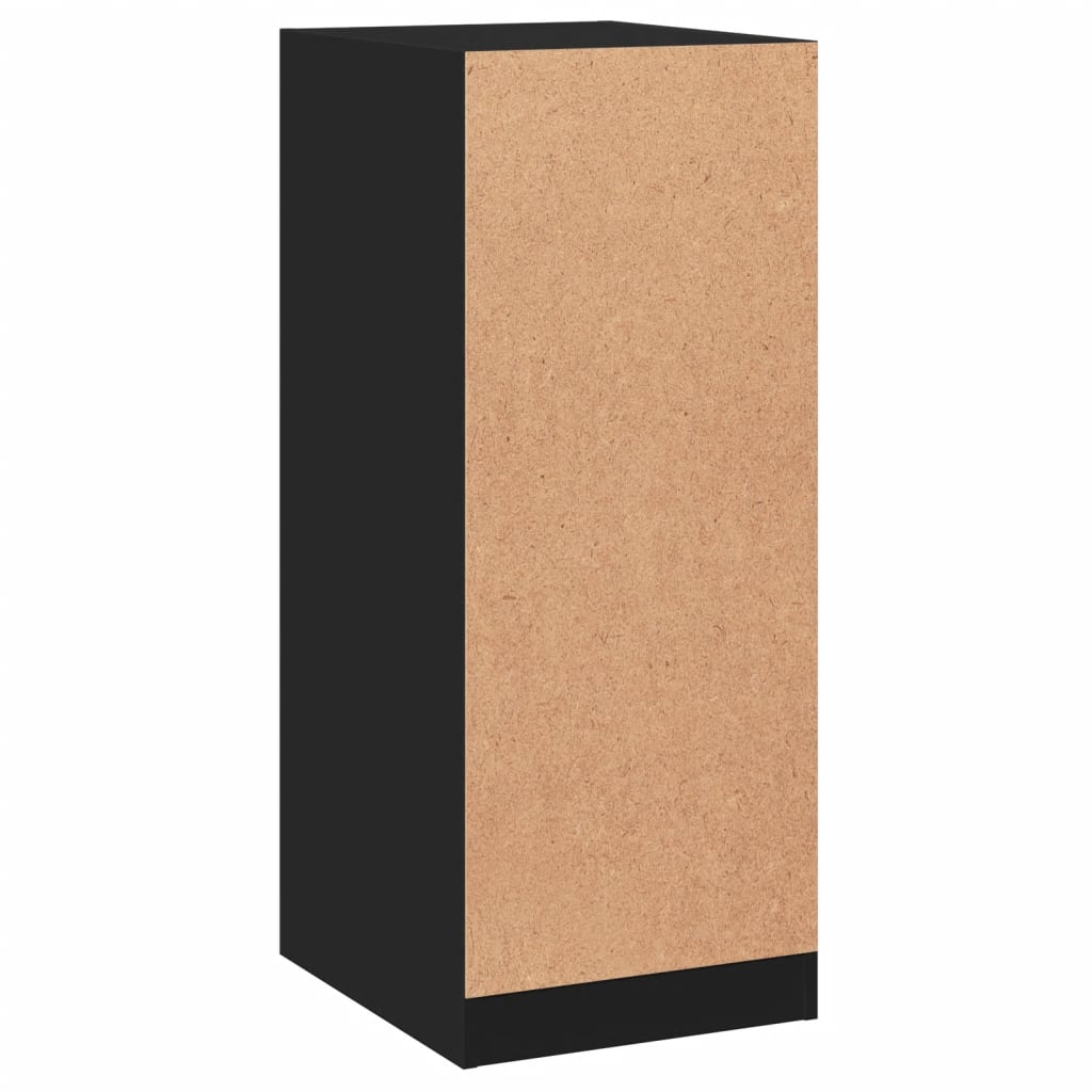 Kleiderschrank Schwarz 48x41x102 cm Holzwerkstoff