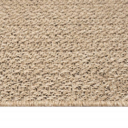 Teppich ZIZUR 60x110 cm Jute-Optik Indoor und Outdoor