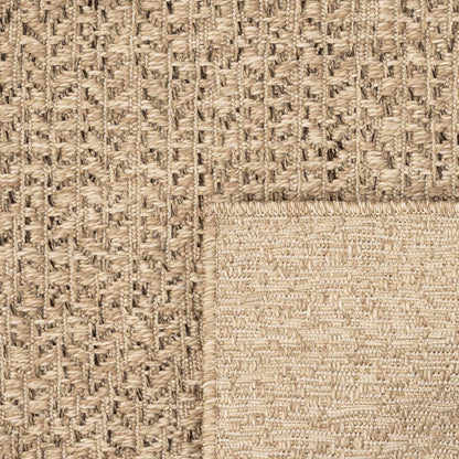 Teppich ZIZUR 80x200 cm Jute-Optik Indoor und Outdoor