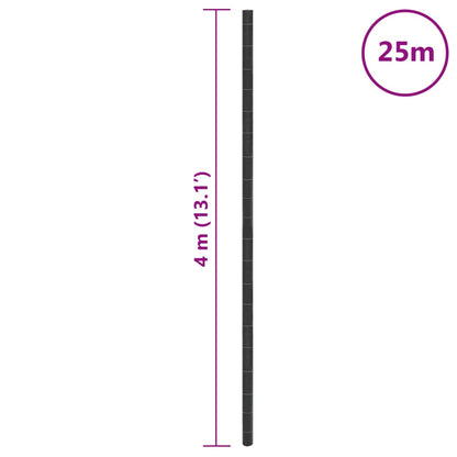 Unkrautvlies Schwarz 4x25 m PP