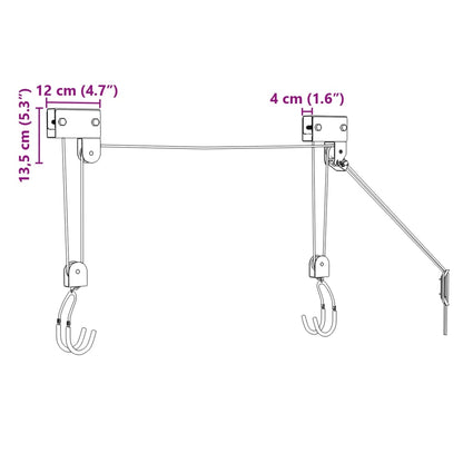 Fahrradlift Deckenmontage 57 kg