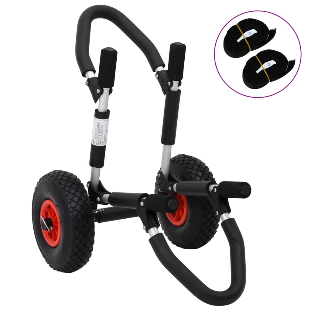 SUP Trolley für Surfbrett Klappbar 45 kg Aluminium