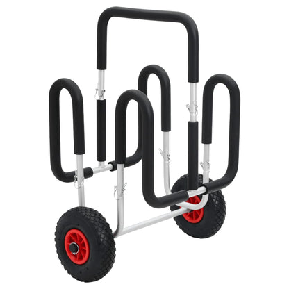 SUP Trolley für 2 Surfbretter 90 kg Aluminium