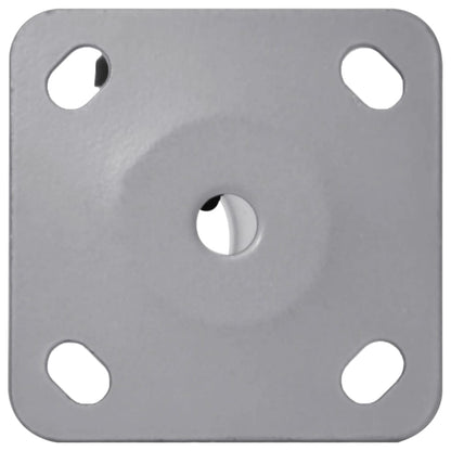 Sonnenschirmständer für Ø32/34/38 mm Mast Silbern Stahl