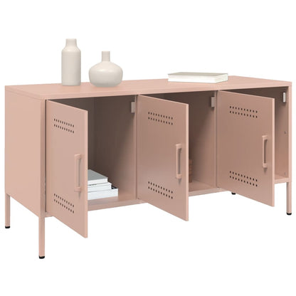 TV-Schrank Rosa 100,5x39x50,5 cm Stahl