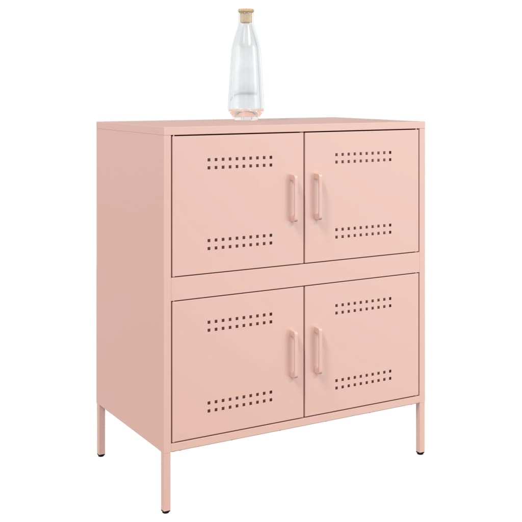 Sideboard Rosa 68x39x79 cm Stahl