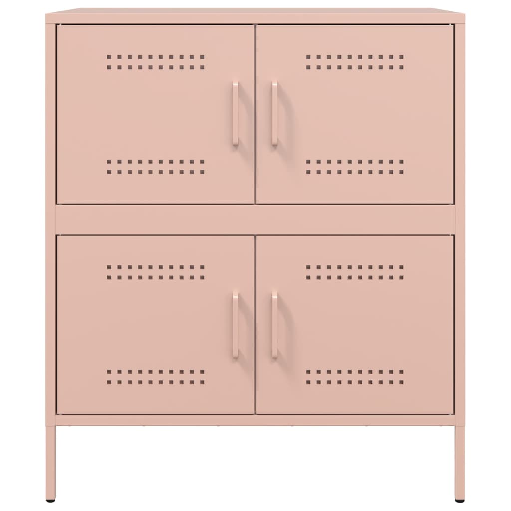 Sideboard Rosa 68x39x79 cm Stahl