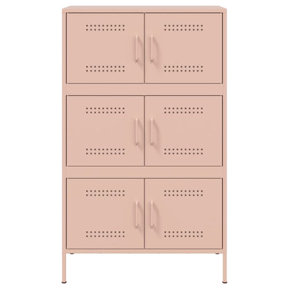 Highboard Rosa 68x39x113 cm Stahl