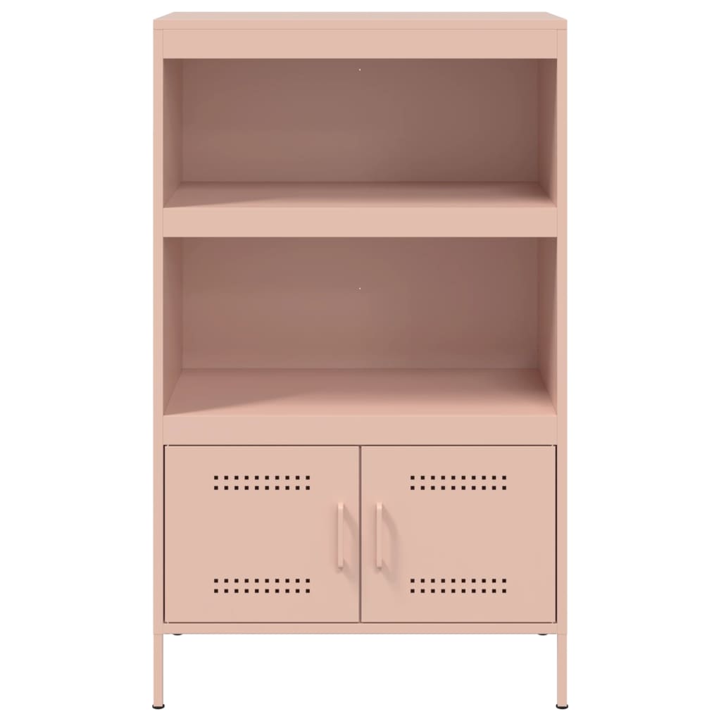 Highboard Rosa 68x39x113 cm Stahl