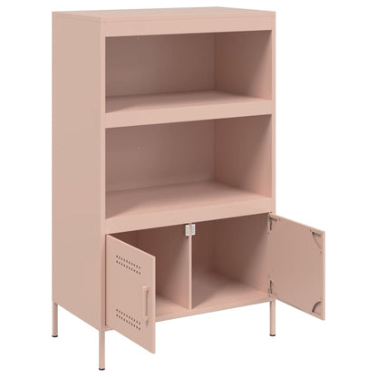 Highboard Rosa 68x39x113 cm Stahl