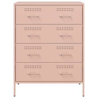 Sideboard Rosa 68x39x89 cm Stahl