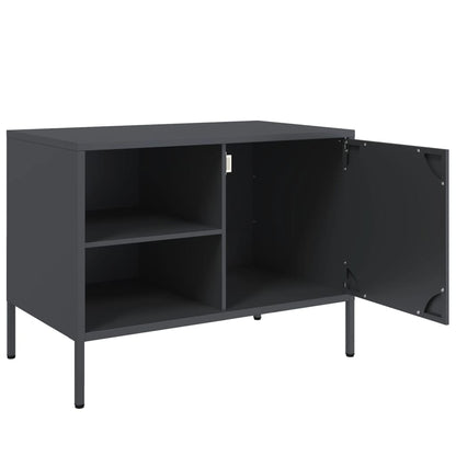 TV-Schrank Anthrazit 68x39x50,5 cm Stahl