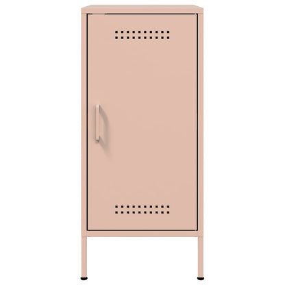 vidaXL Sideboard Rosa 36x39x79 cm Stahl