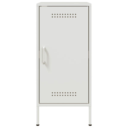 vidaXL Sideboards 2 Stk. Weiß 36x39x79 cm Stahl