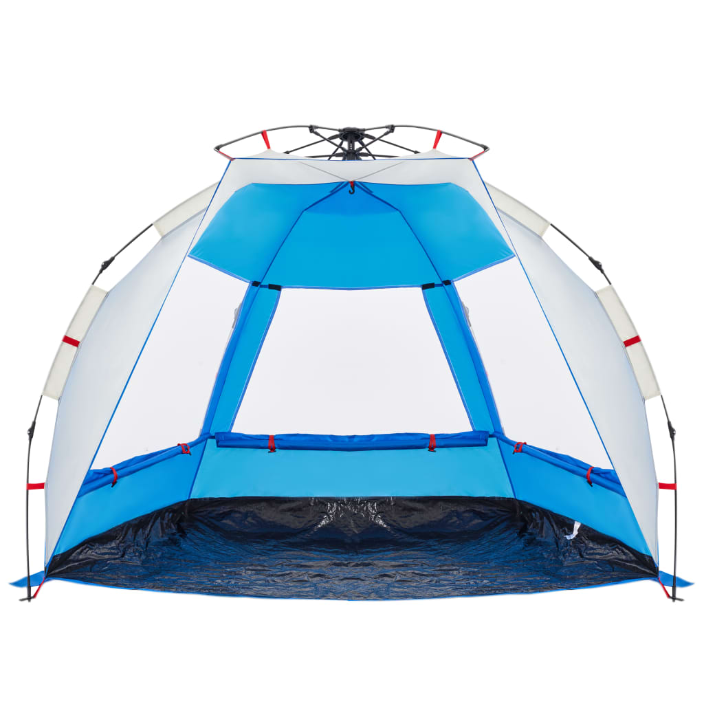 Strandzelt 2 Personen Azurblau Quick Release Wasserdicht