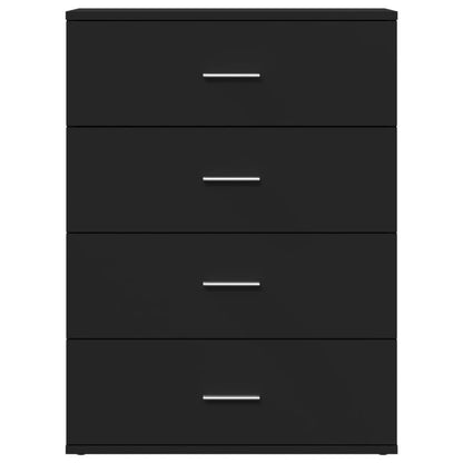 Sideboards 2 Stk. Schwarz 60x39x80 cm Holzwerkstoff