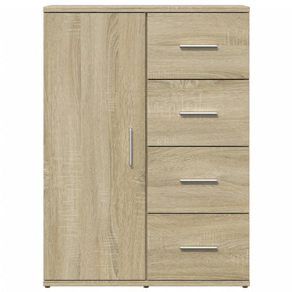 Sideboards 2 Stk. Sonoma-Eiche 59x39x80 cm Holzwerkstoff