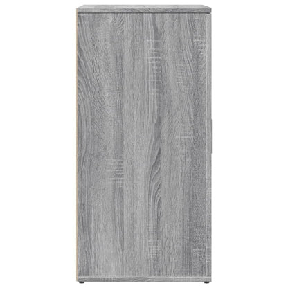 Sideboards 2 Stk. Grau Sonoma 59x39x80 cm Holzwerkstoff