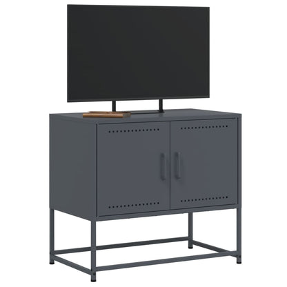 TV-Schrank Anthrazit 68,5x39x60,5 cm Stahl