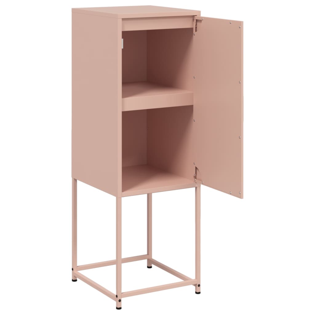 Highboard Rosa 36x39x107 cm Stahl