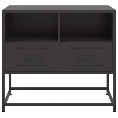 TV-Schrank Schwarz 68x39x60,5 cm Stahl