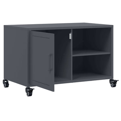 TV-Schrank Anthrazit 68x39x43,5 cm Stahl