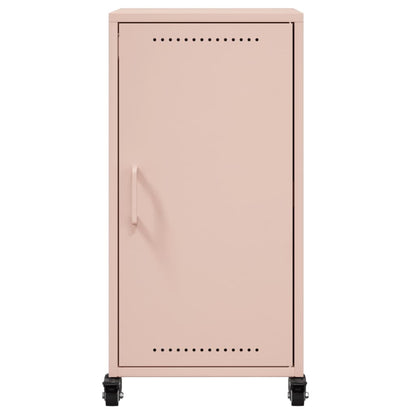 vidaXL Sideboard Rosa 36x39x72 cm Stahl