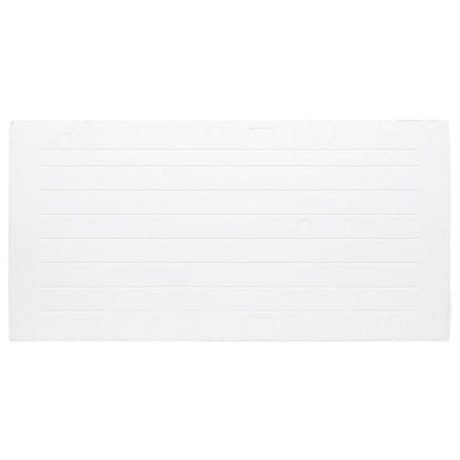 3D-Wandpaneele 10 Stk. Dunkelbraun 100x50 cm EPS