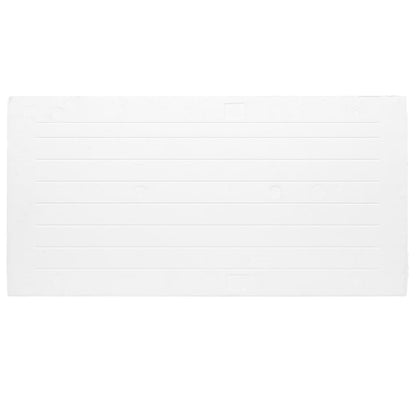 3D-Wandpaneele 10 Stk. Hellgrau 100x50 cm EPS