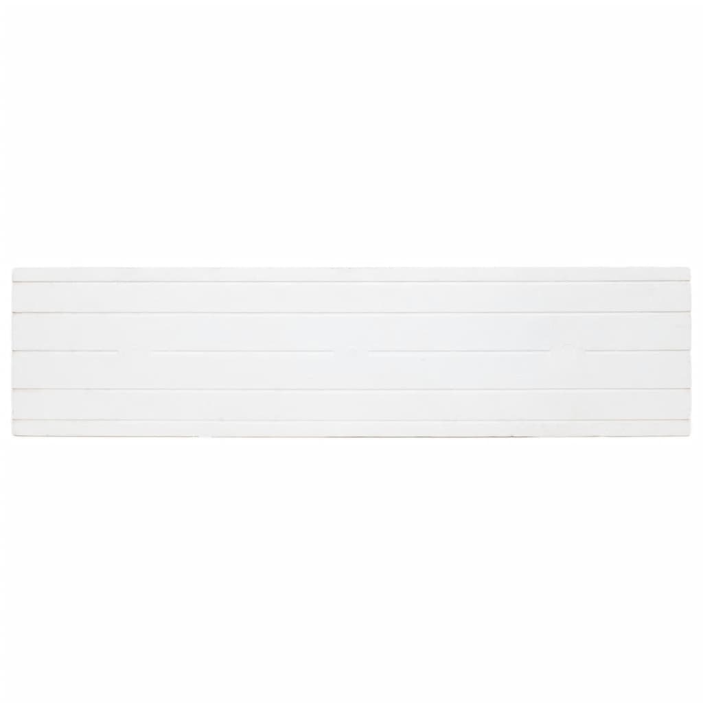 3D-Wandpaneele 14 Stk. Weiß und Rot 100x25 cm EPS