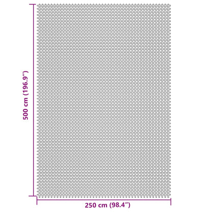 Zeltteppich Creme 5x2,5 m