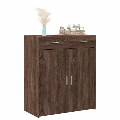 vidaXL Sideboard Braun Eichen-Optik 80x42,5x93 cm Holzwerkstoff