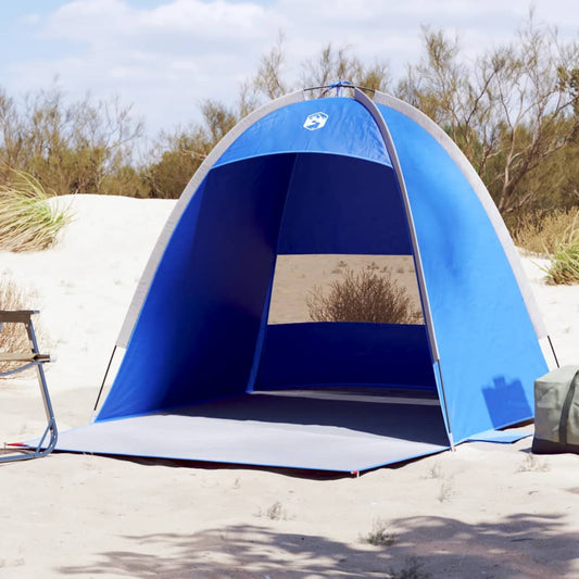 Strandzelt 3 Personen Azurblau Wasserdicht