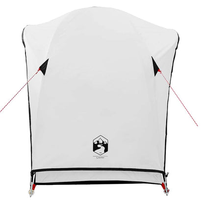 Campingzelt 1 Person Weiß Verdunkelungsstoff Wasserdicht